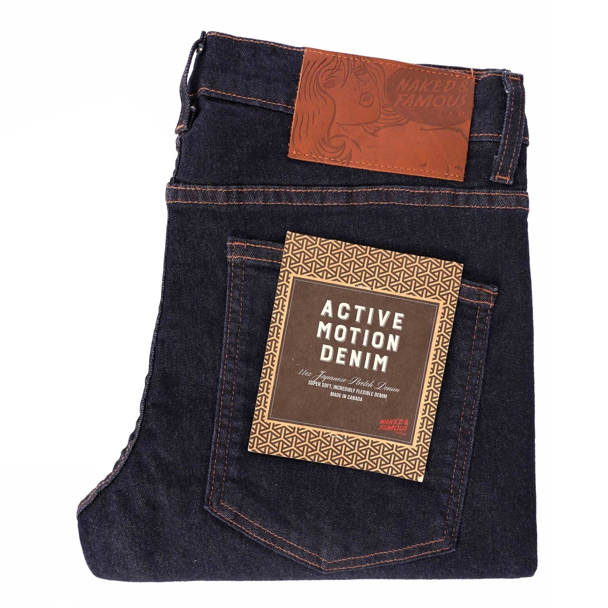 Naked and Famous Denim Super Skinny Guy Jeans - Indigo