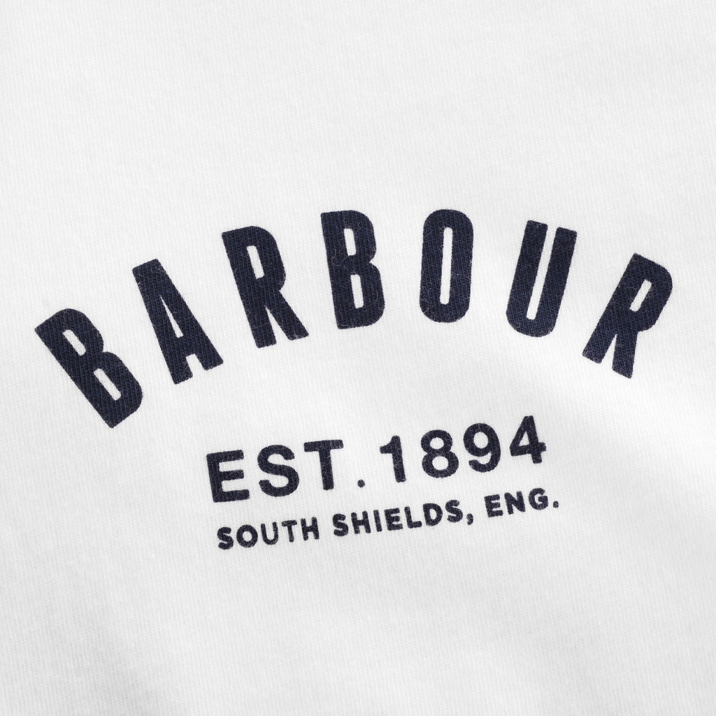 Preppy Tee - White