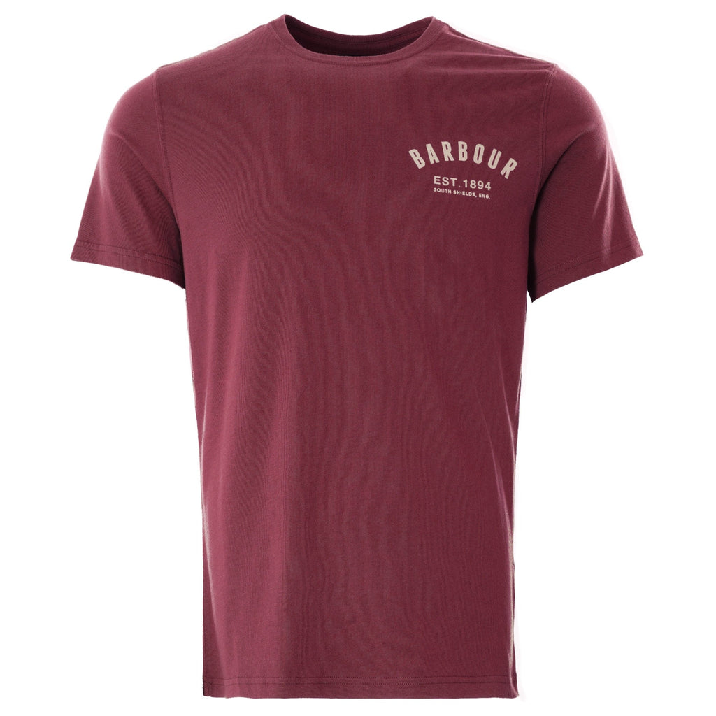 Preppy Tee - Ruby