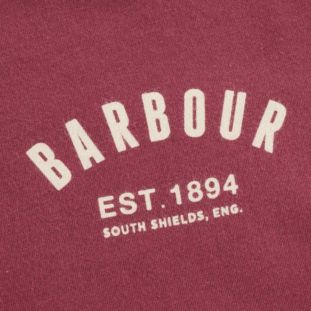 Preppy Tee - Ruby