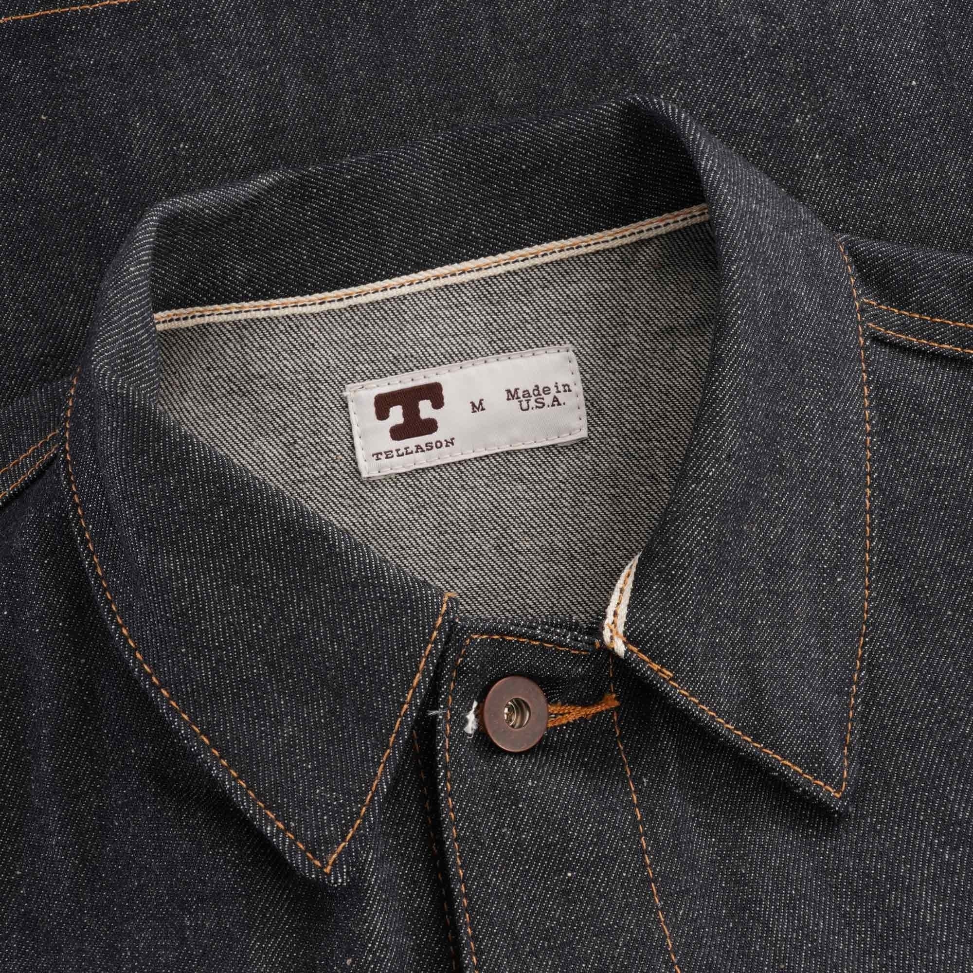 Tellason 16.5OZ Coverall Denim Jacket - Denim