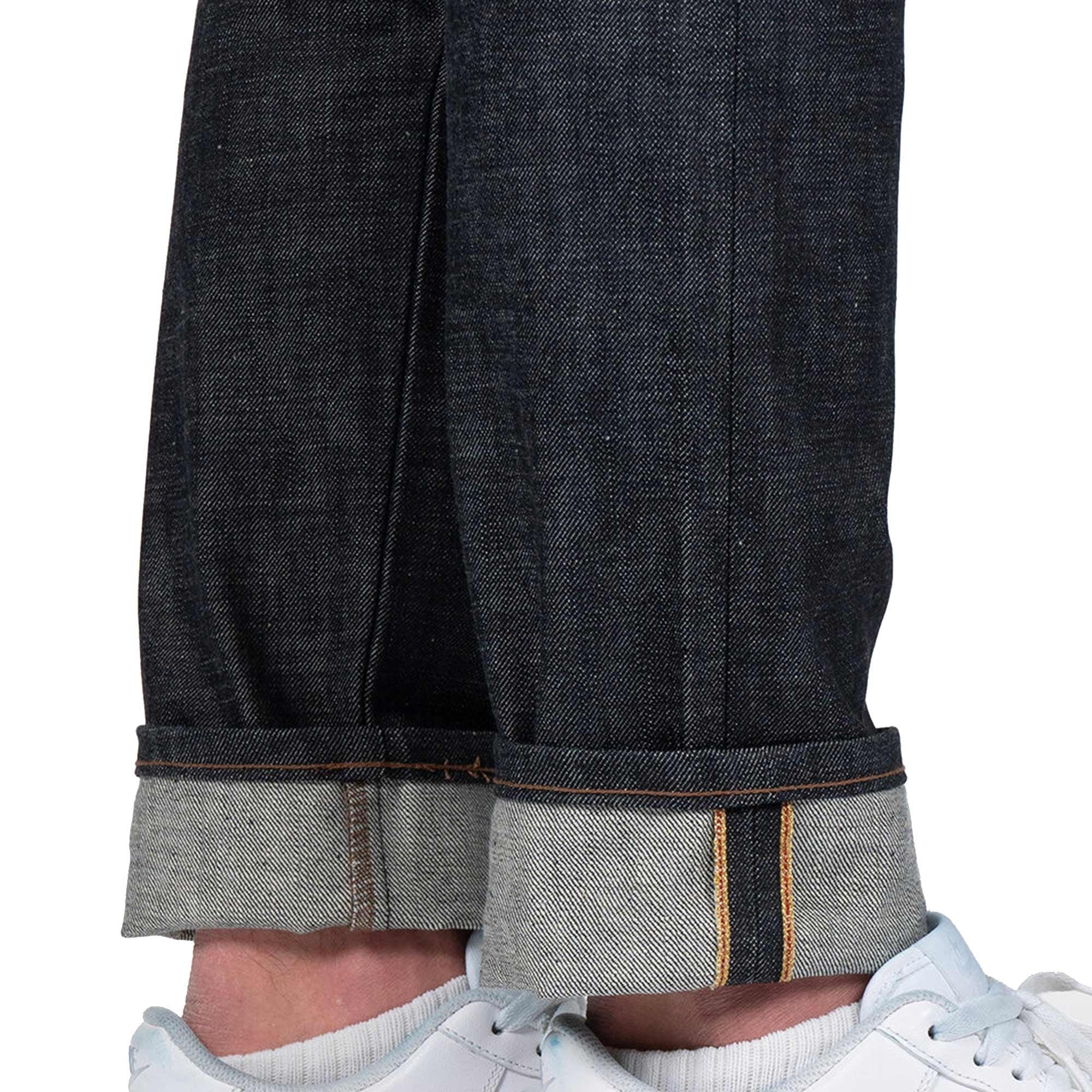 Easy Guy Chinese New Year Metal Ox Selvedge Denim Jeans - Indigo