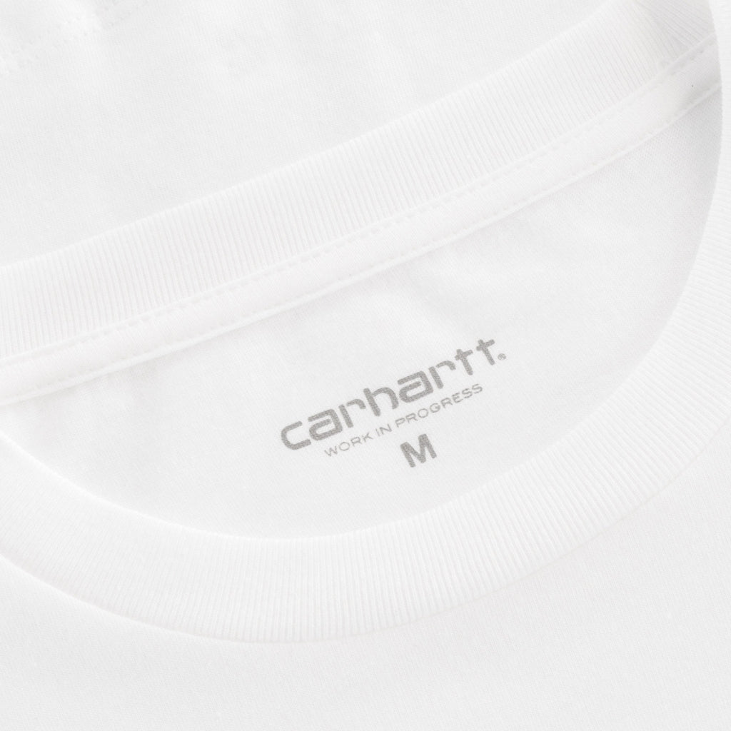 Womens L/S Tab T-Shirt - White/Black