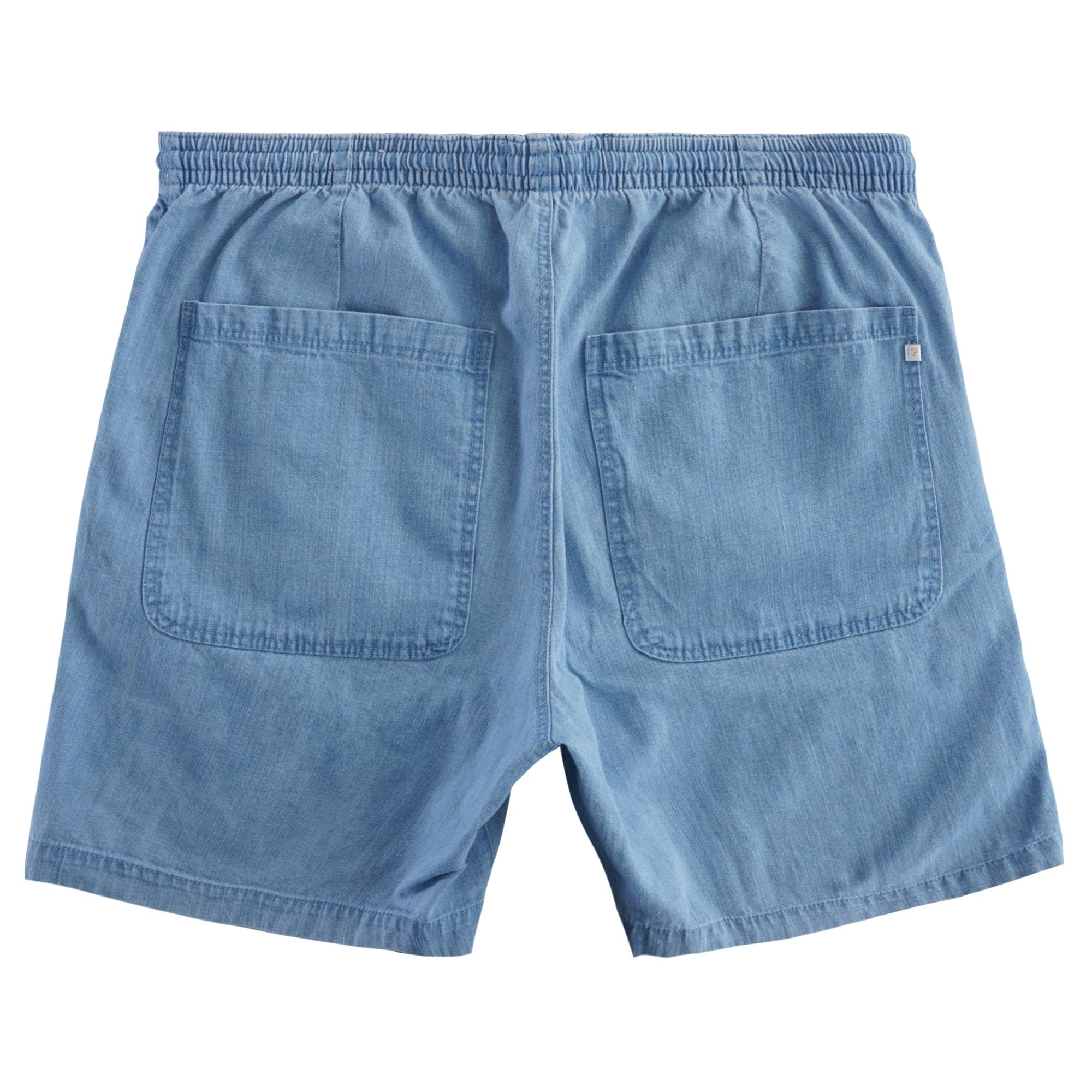 Redwald Drawstring Short  - Denim