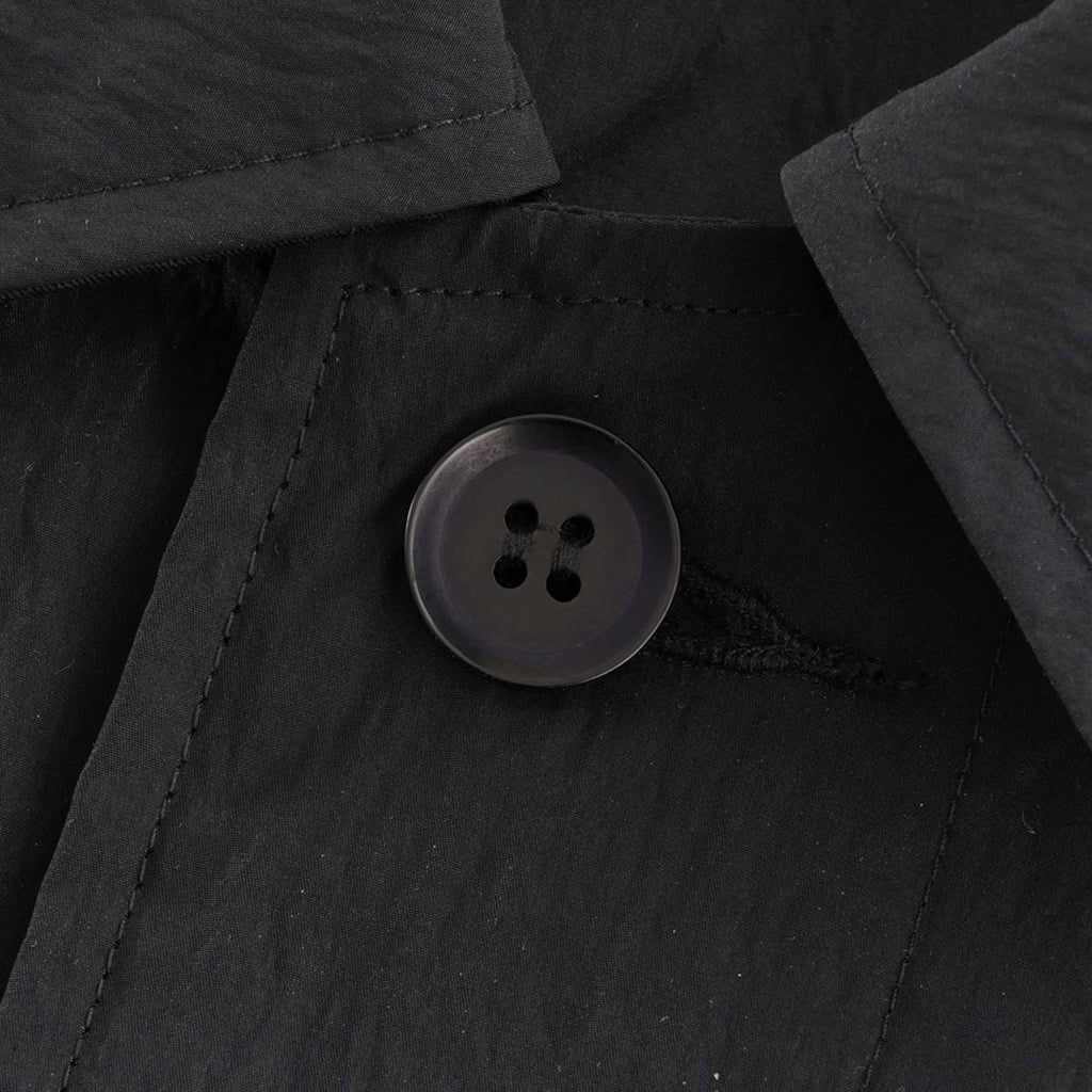 Button Through Mac - Black