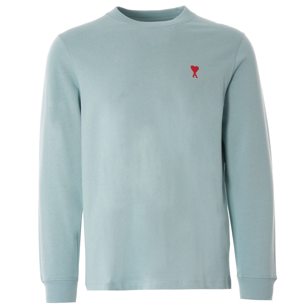Ami De Coeur T-Shirt LS - Green Aqua