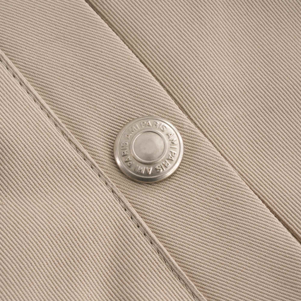 Ami De Coeur Zipped Jacket - Beige