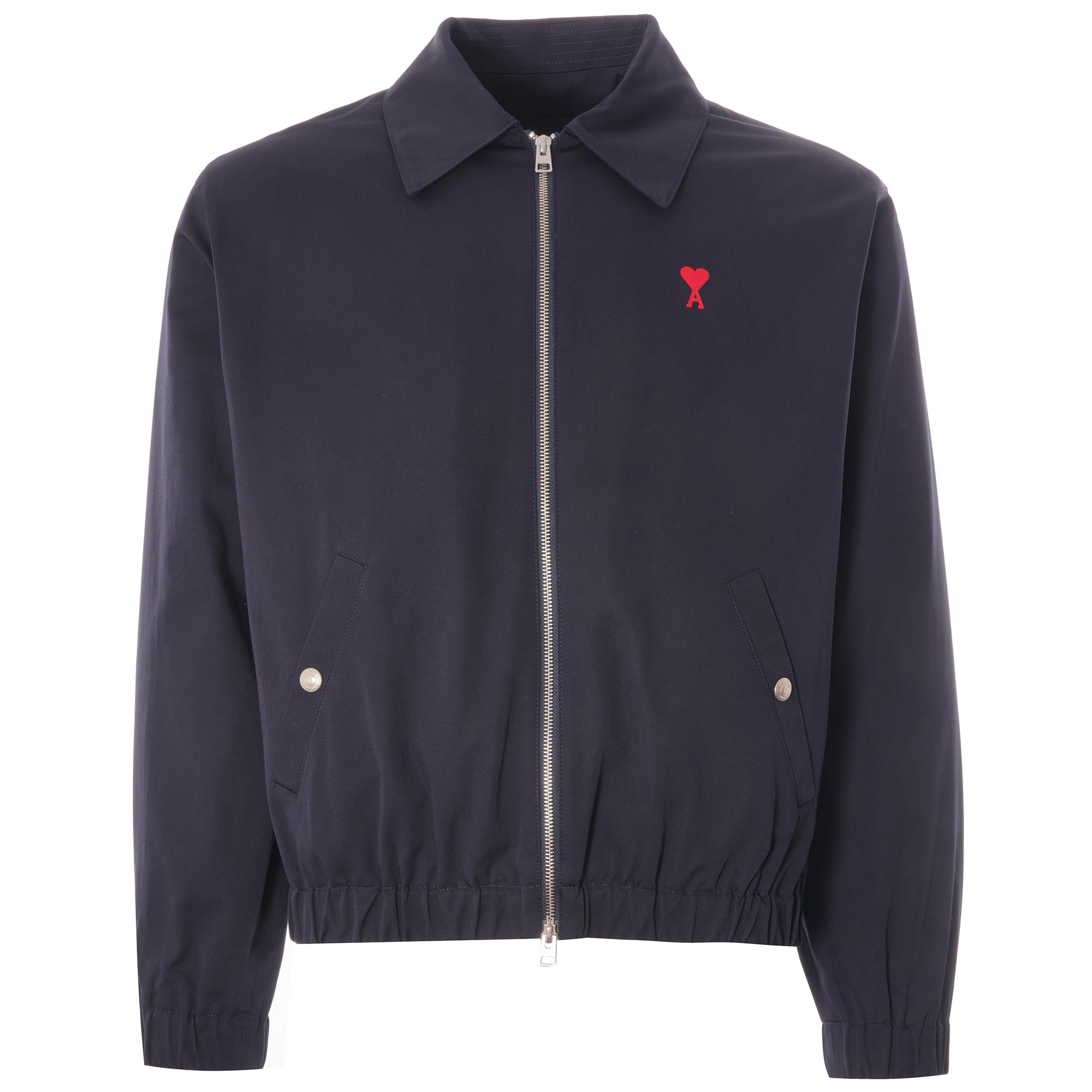 Ami De Coeur Zipped Jacket - Navy