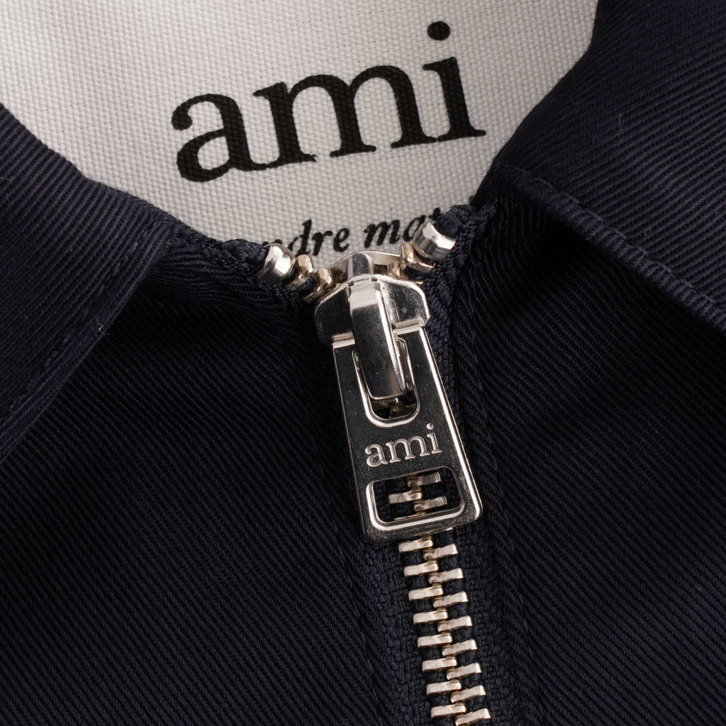 Ami De Coeur Zipped Jacket - Navy