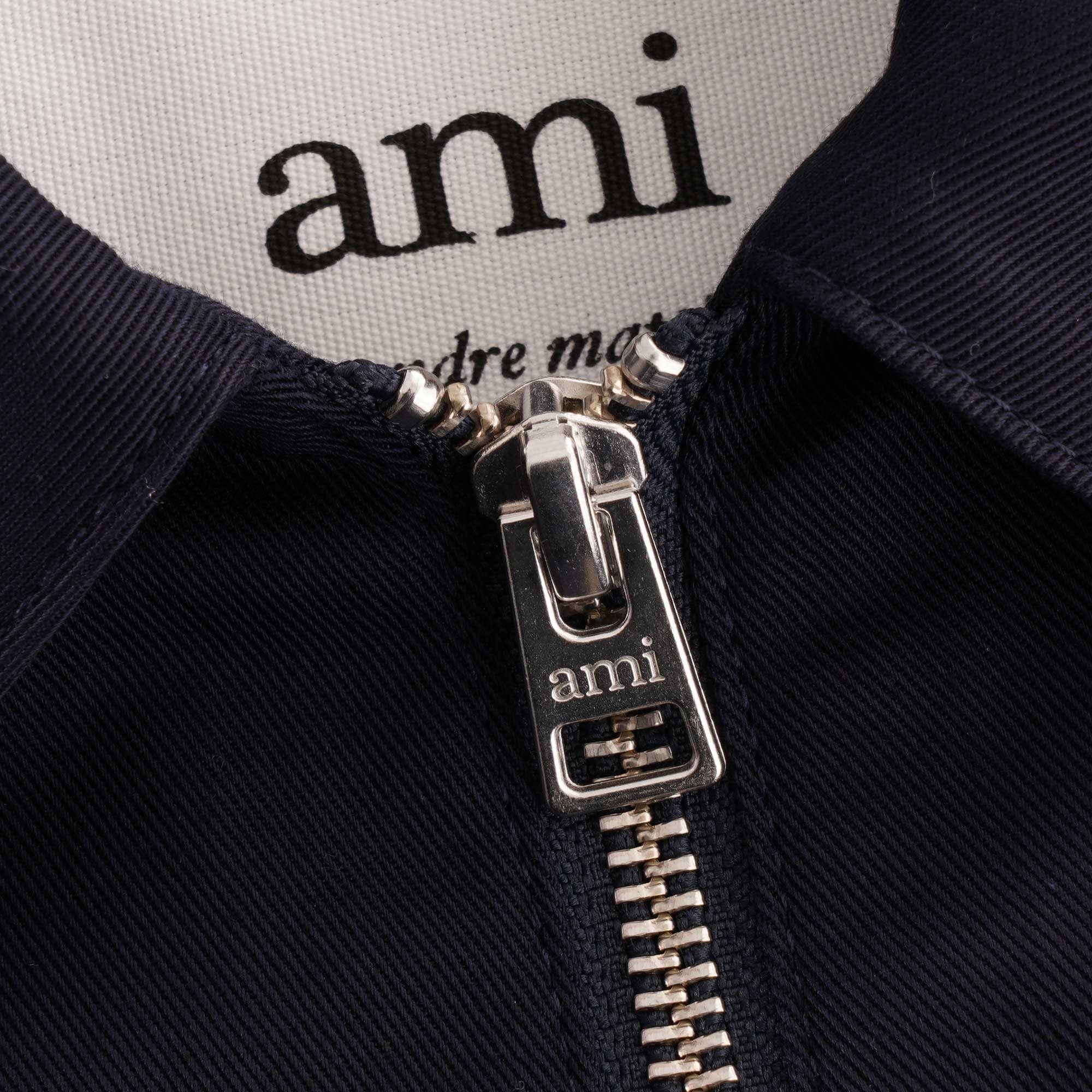 Ami De Coeur Zipped Jacket - Navy