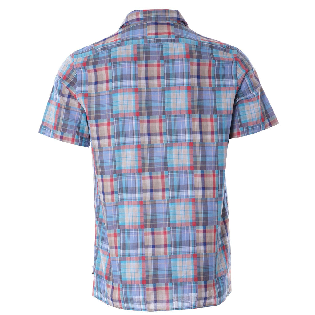 Patchwork Check Vacation Shirt - Green