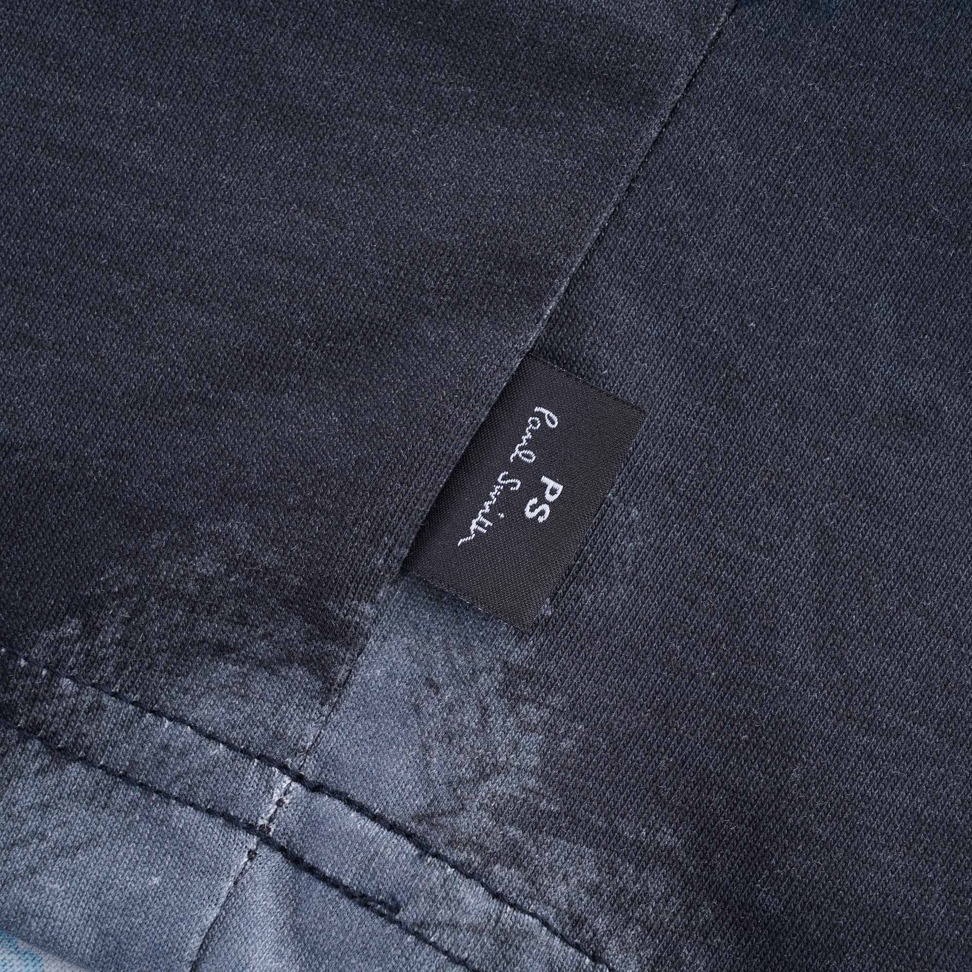 'Brush Stroke' Print Cotton T-Shirt