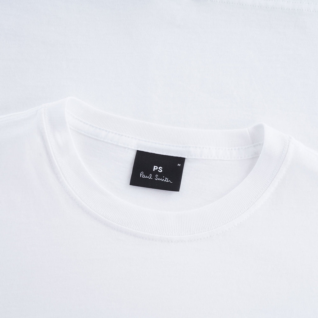 Slim-Fit Organic-Cotton 'Tabletop Football' Print T-Shirt - White