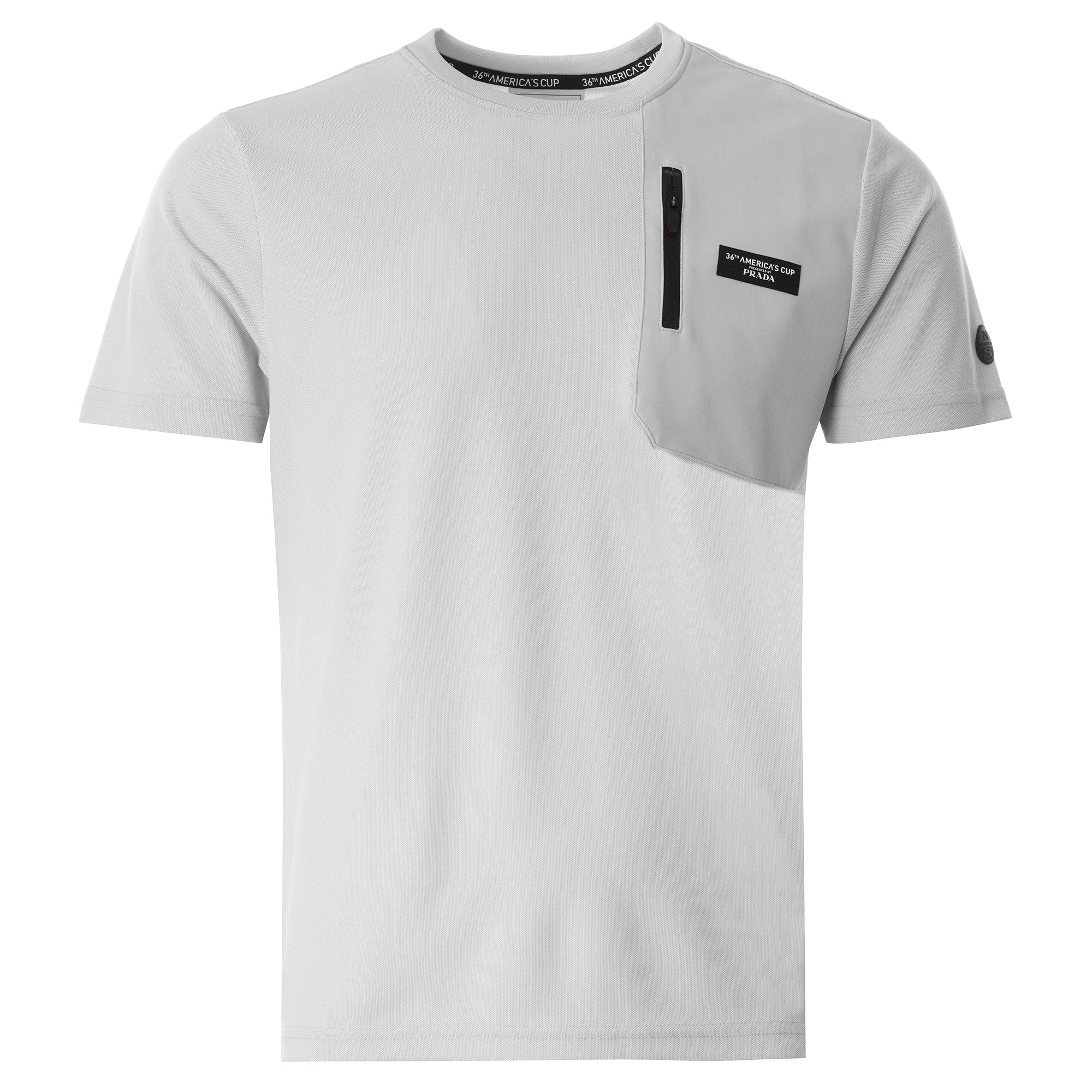 Recycled Piqu T-Shirt - Grey Violet