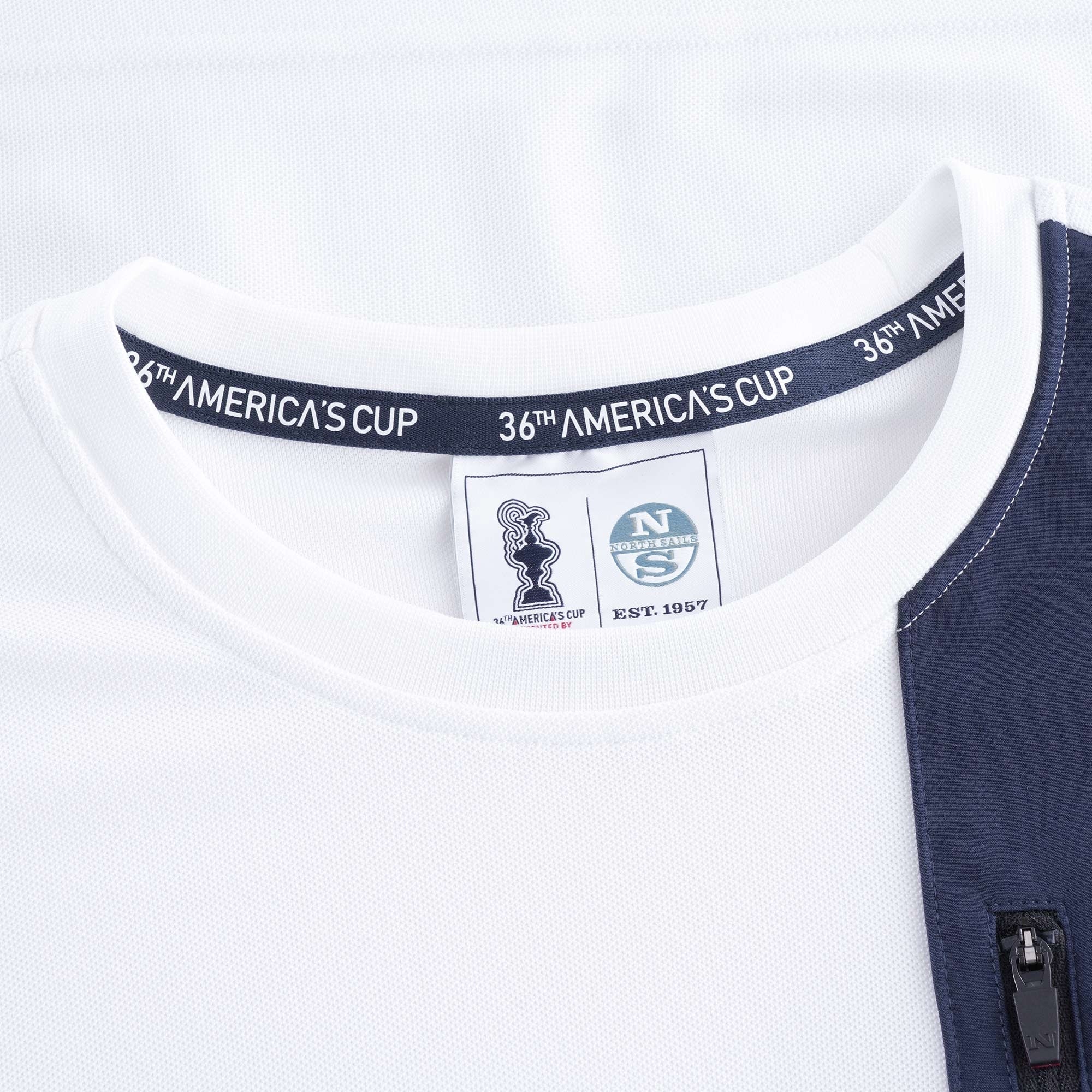 Recycled Piqu T-Shirt - White