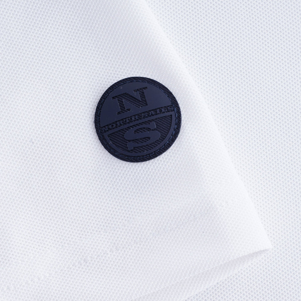 Recycled Piqu T-Shirt - White