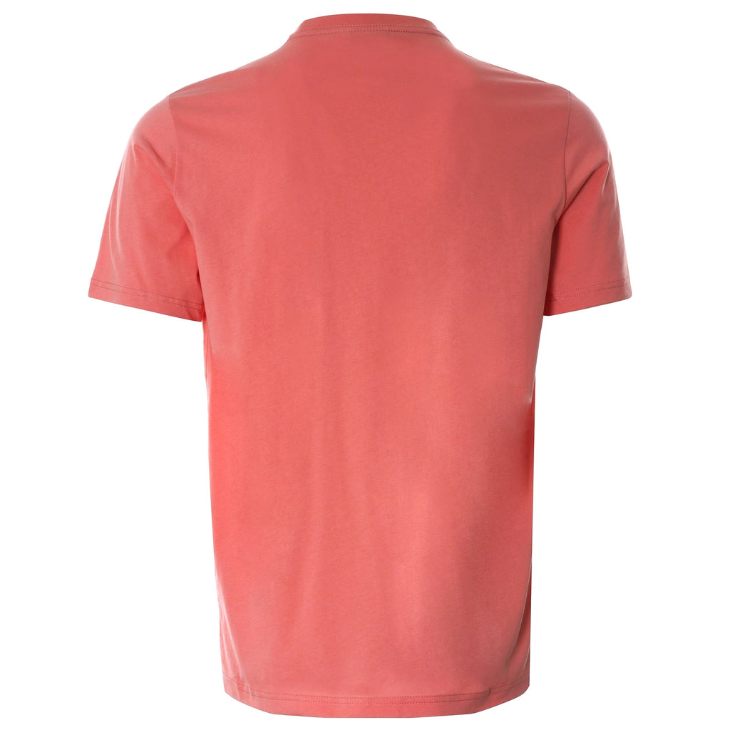 Organic-Cotton Zebra Logo T-Shirt - Coral