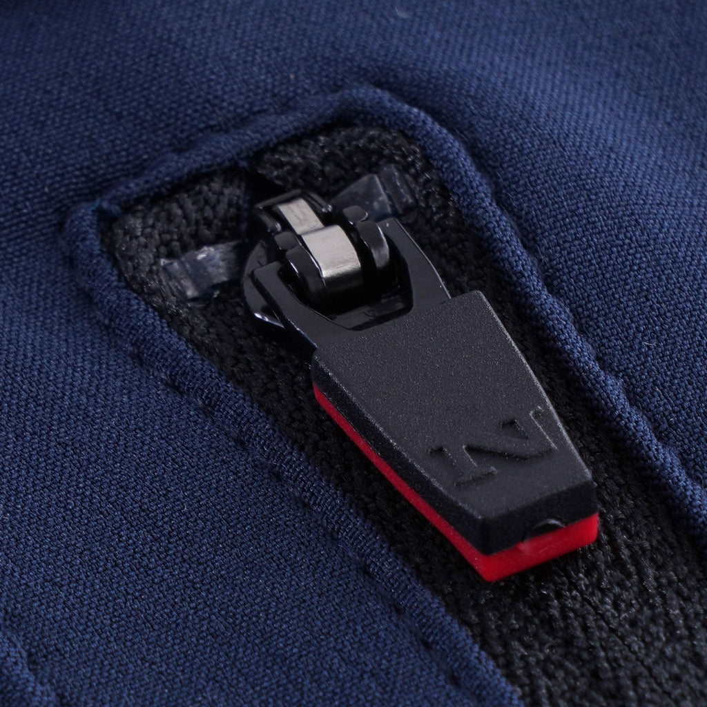Otara Recycled Piqu Polo Shirt - Blue Navy
