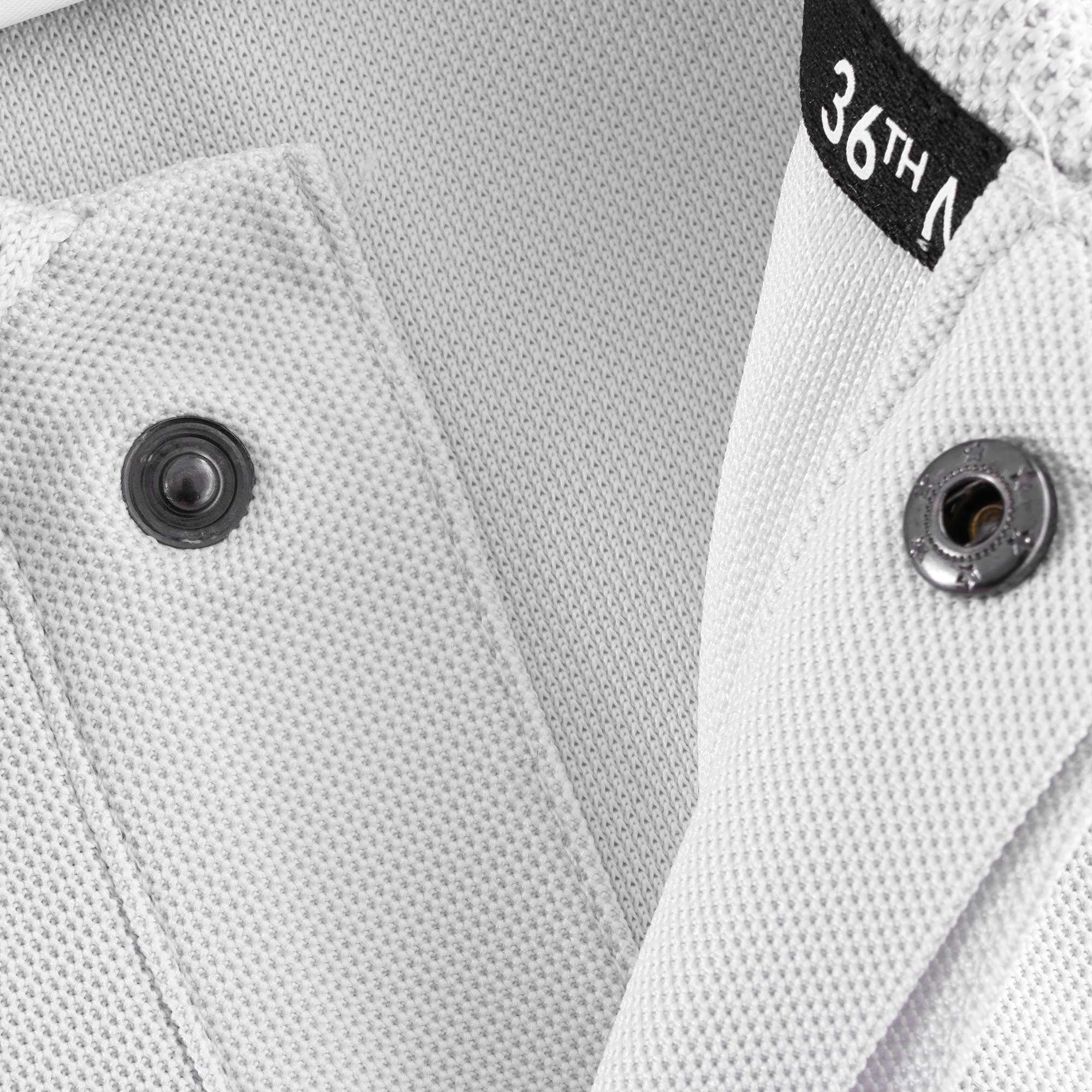 Howick Recycled Piqu Polo Shirt - Grey Violet