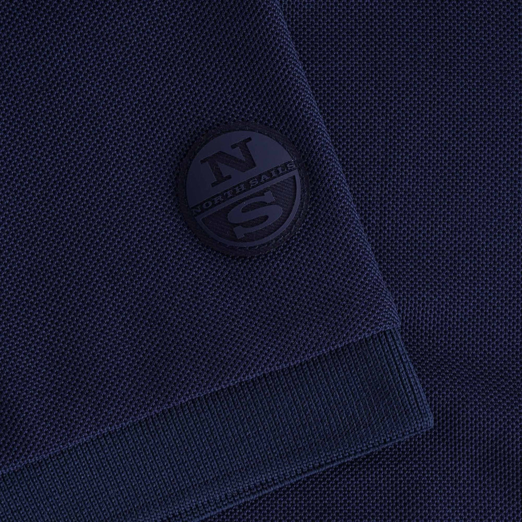 Howick Recycled Piqu Polo Shirt - Blue Navy