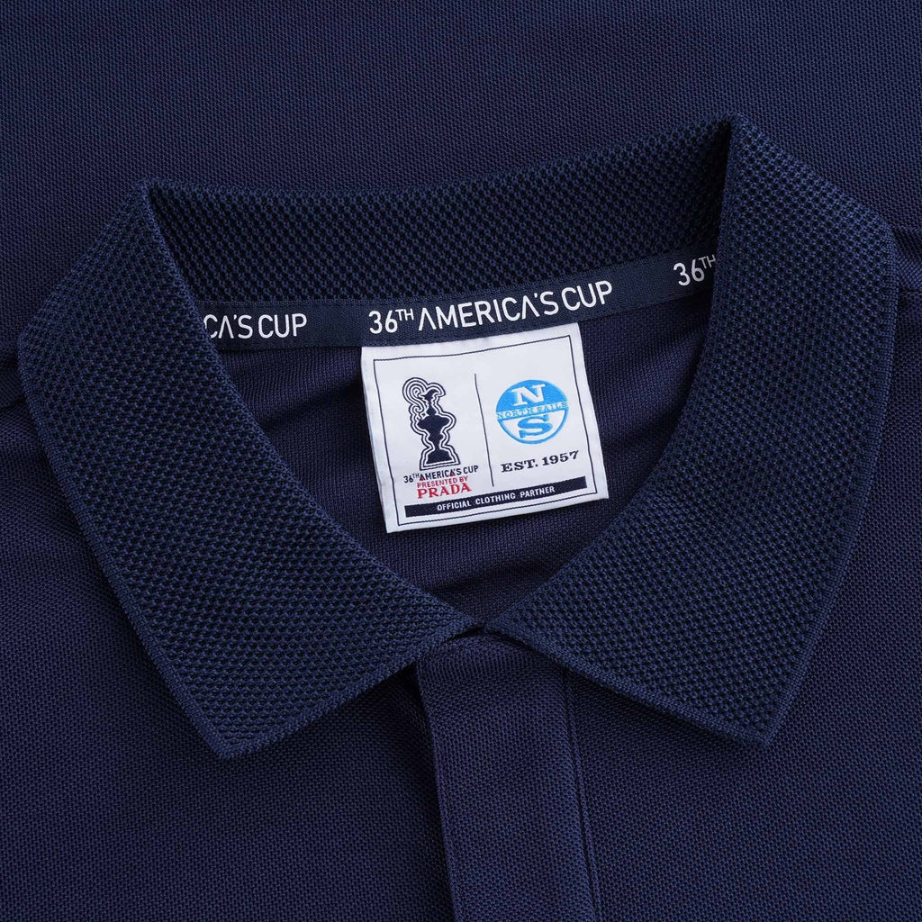 Howick Recycled Piqu Polo Shirt - Blue Navy