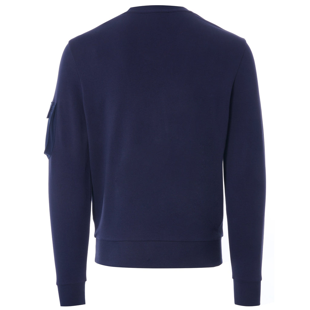 Orewa Stretch Fleece Sweatshirt - Blue Navy