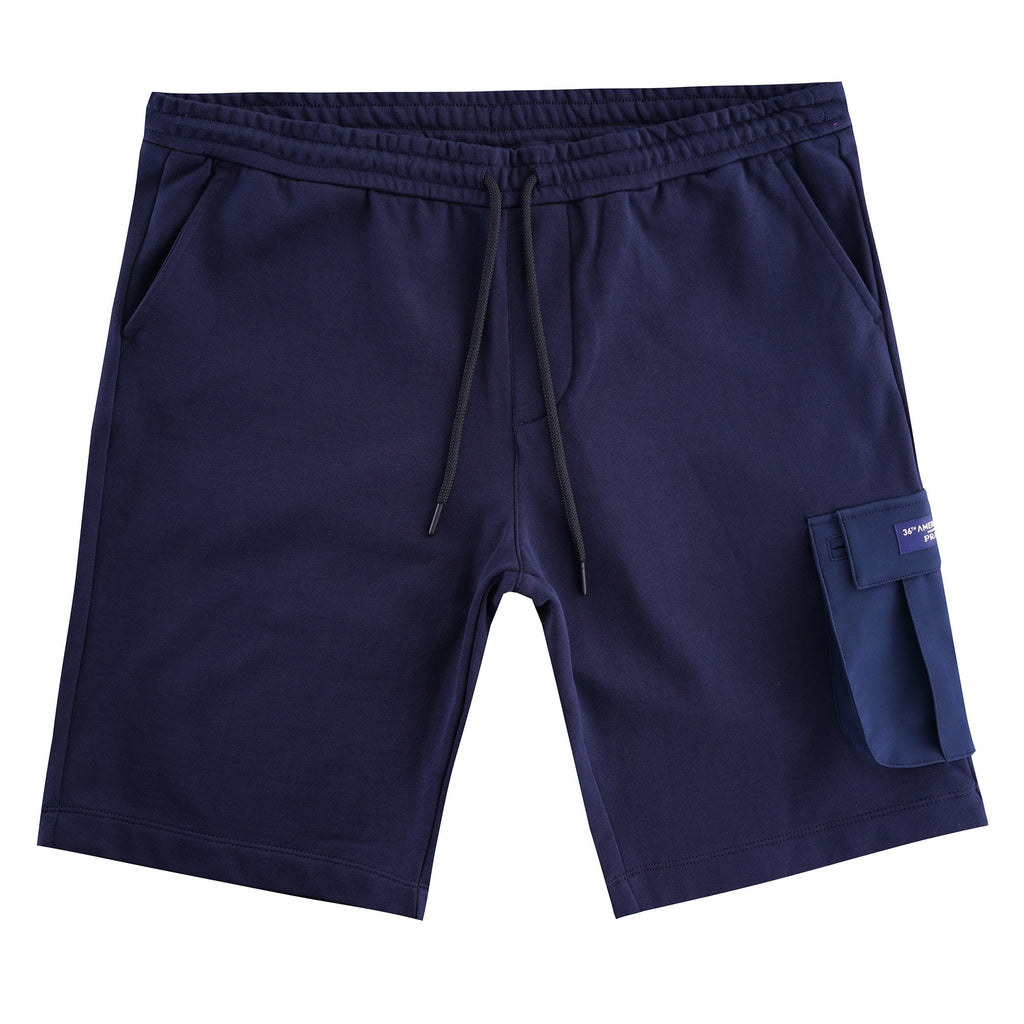 Torbay Fleece Bermuda Shorts - Blue Navy