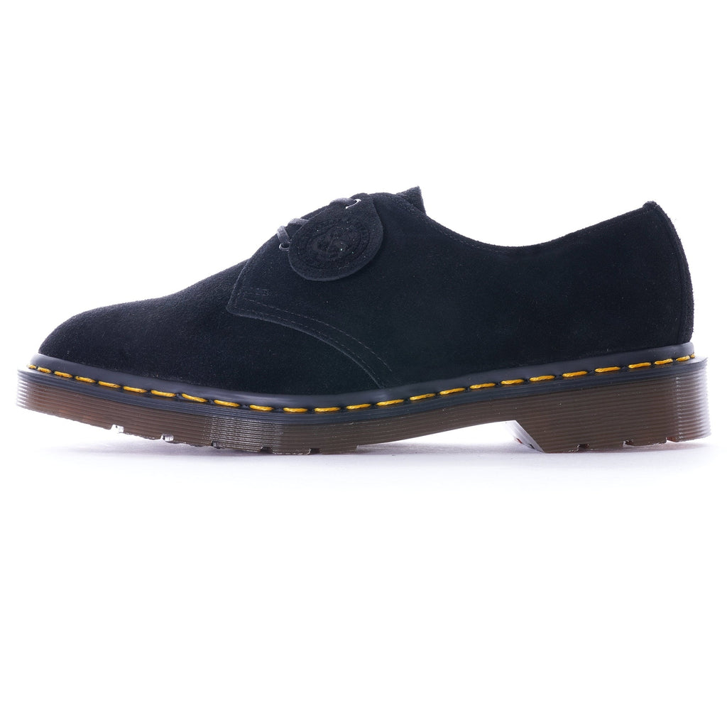 1461 Suede Lace Up Shoes - Black Suede