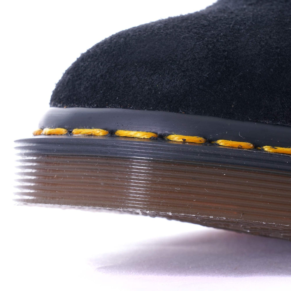 1461 Suede Lace Up Shoes - Black Suede