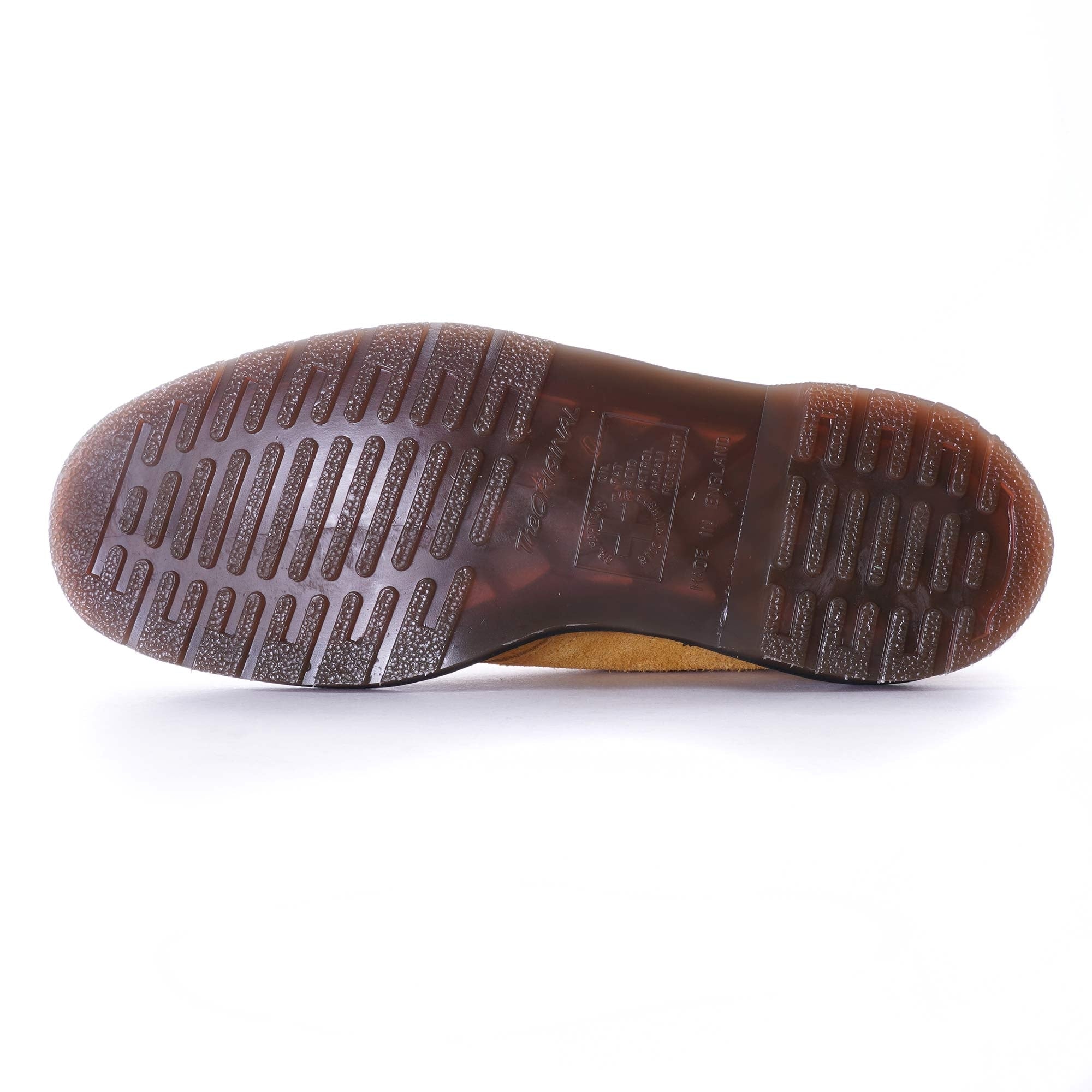 1461 Suede Lace Up Shoes - Sun Yellow