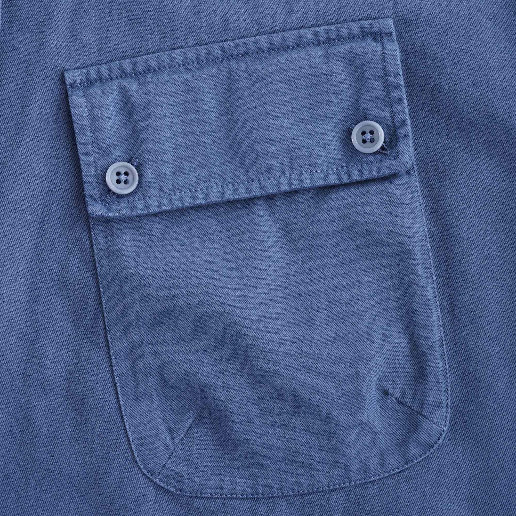 Pitch Twill Shirt - Racing Blue