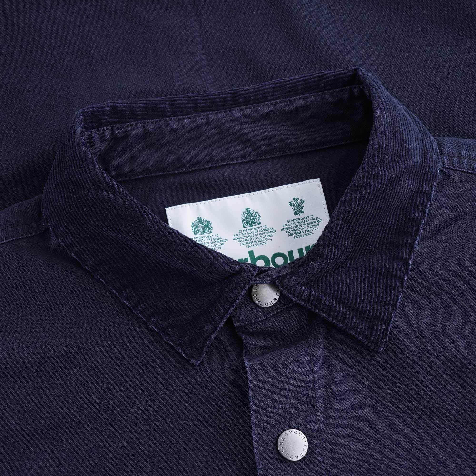Nico Cord Overshirt - Navy