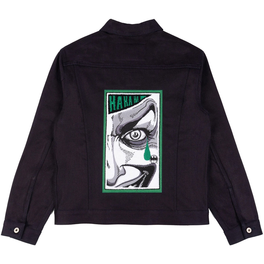 Joker The Clown Prince Of Crime Selvedge Denim Jacket - Indigo
