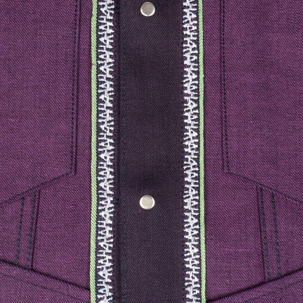 Joker The Clown Prince Of Crime Selvedge Denim Jacket - Indigo