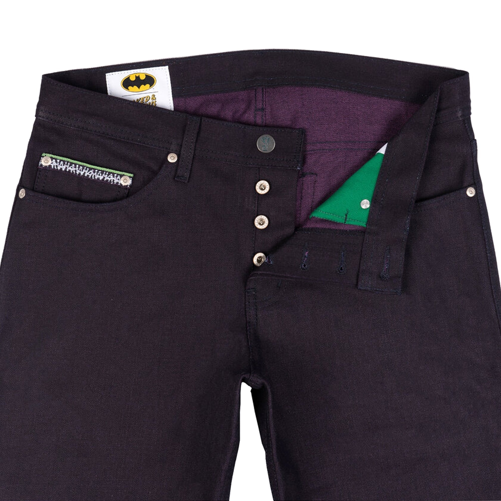 Weird Guy Joker The Clown Prince Of Crime Selvedge - Indigo