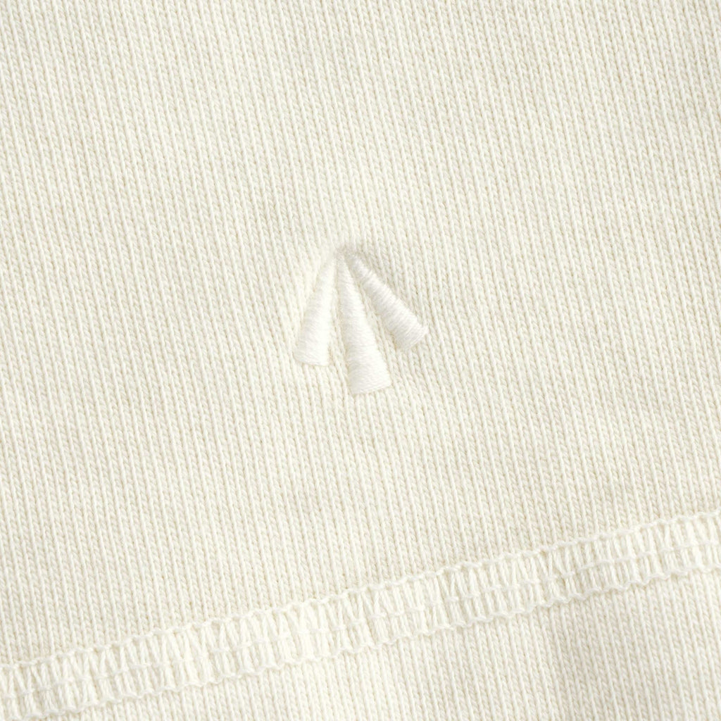 Embroidered Arrow Shorts - Natural