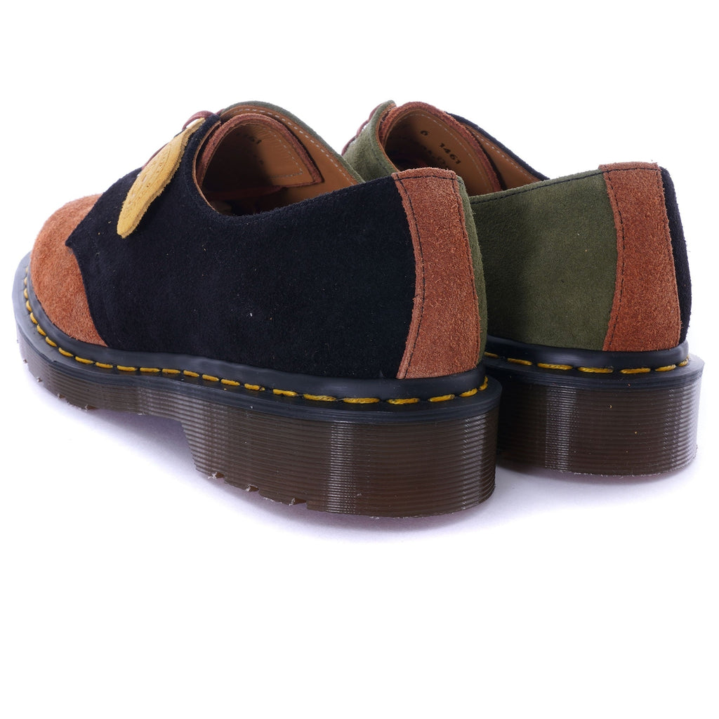 1461 Suede Lace Up Shoes - Tan/Army