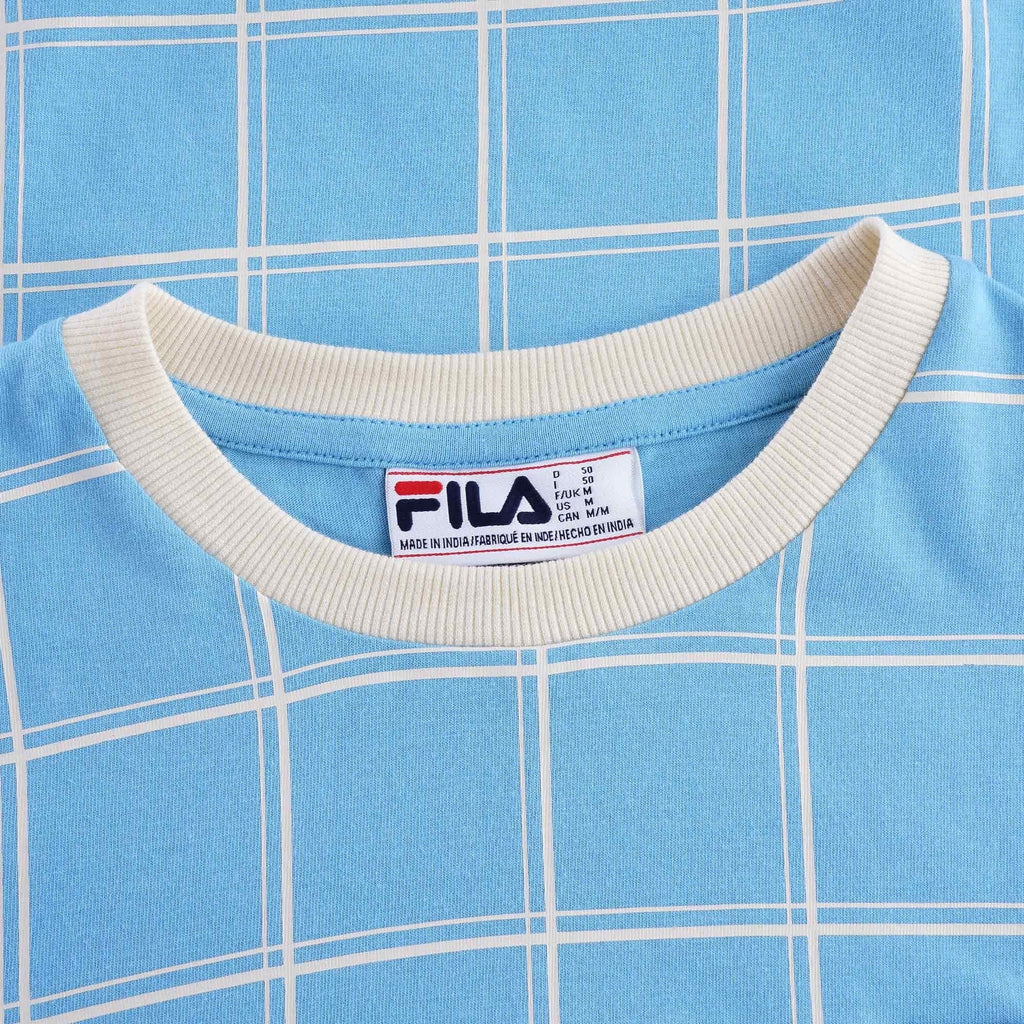Slate Window Pane T-shirt - Blue