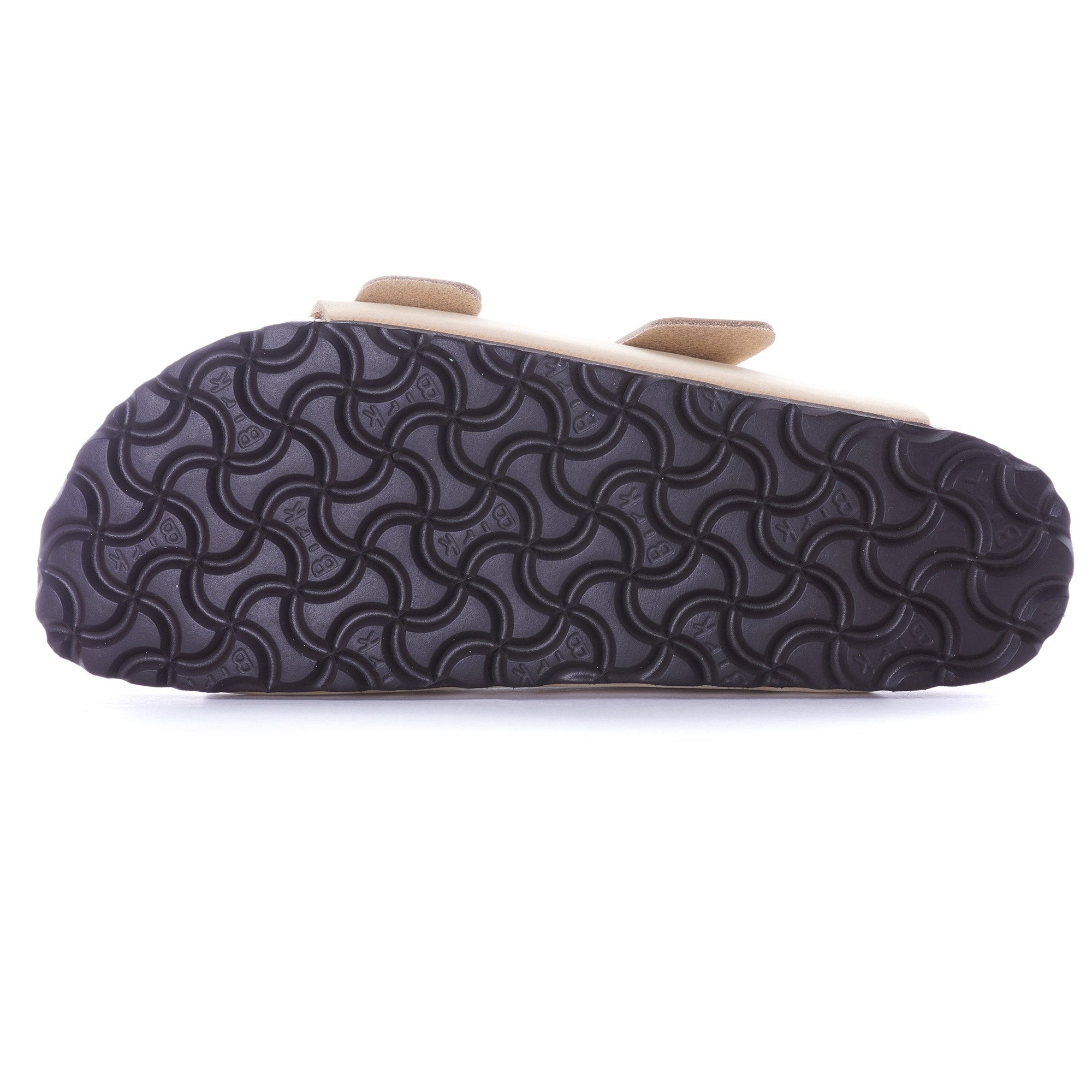 Womens Nubuck Leather Arizona Big Buckle - Almond