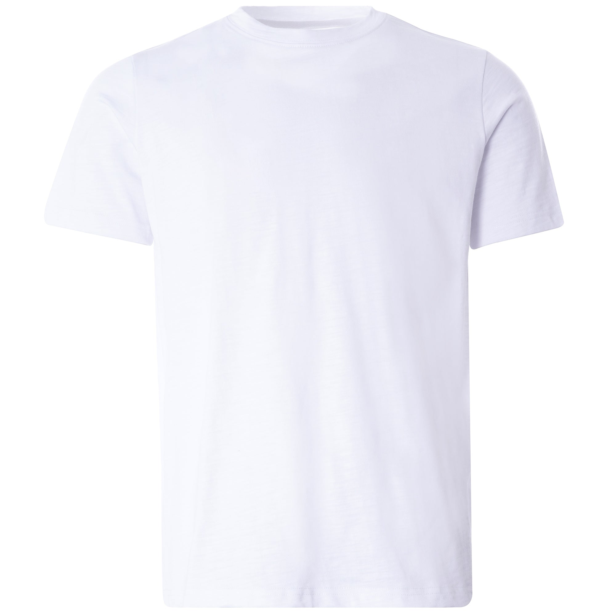 Middleton Slub Cotton T Shirt - White
