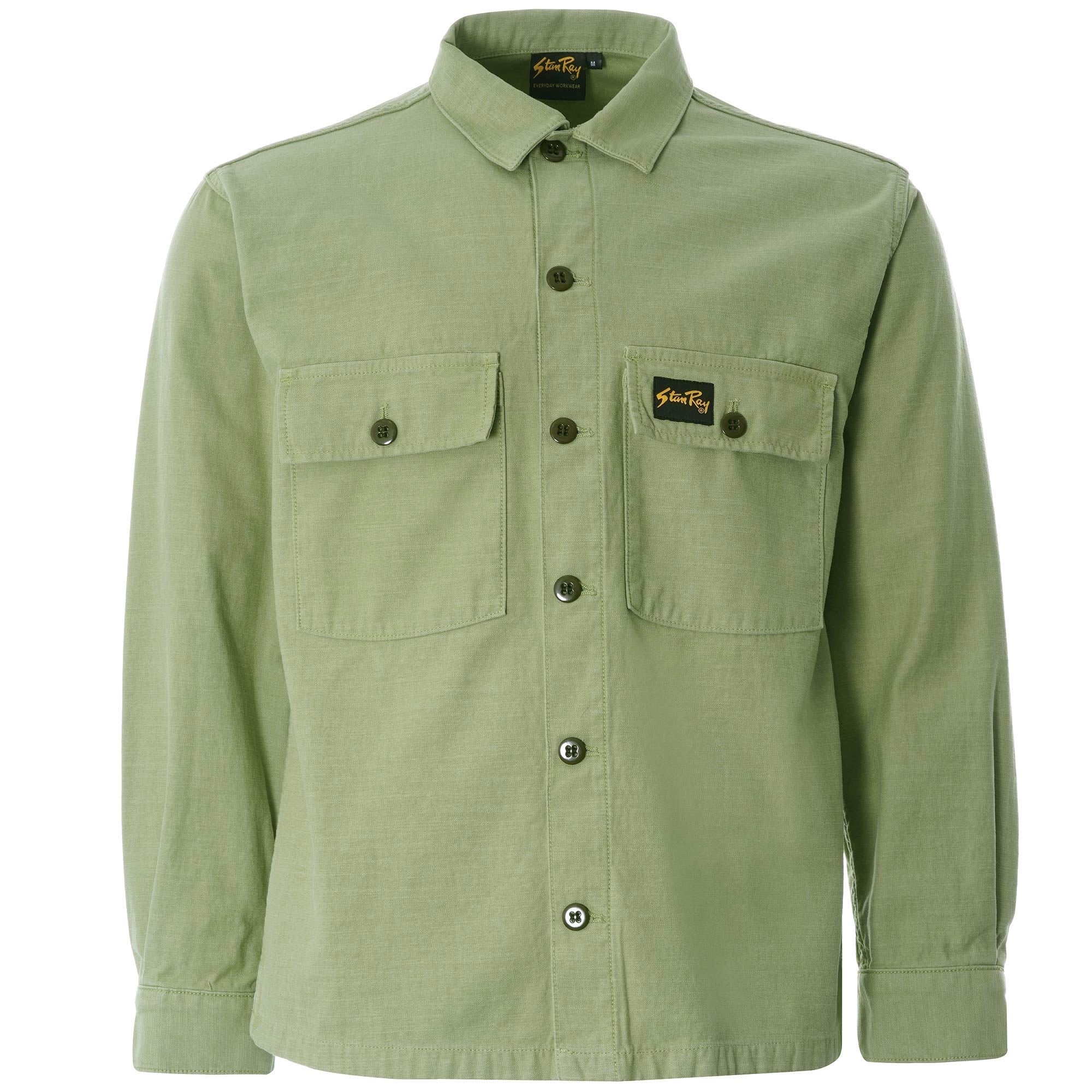 CPO Shirt Cotton Sateen - Olive