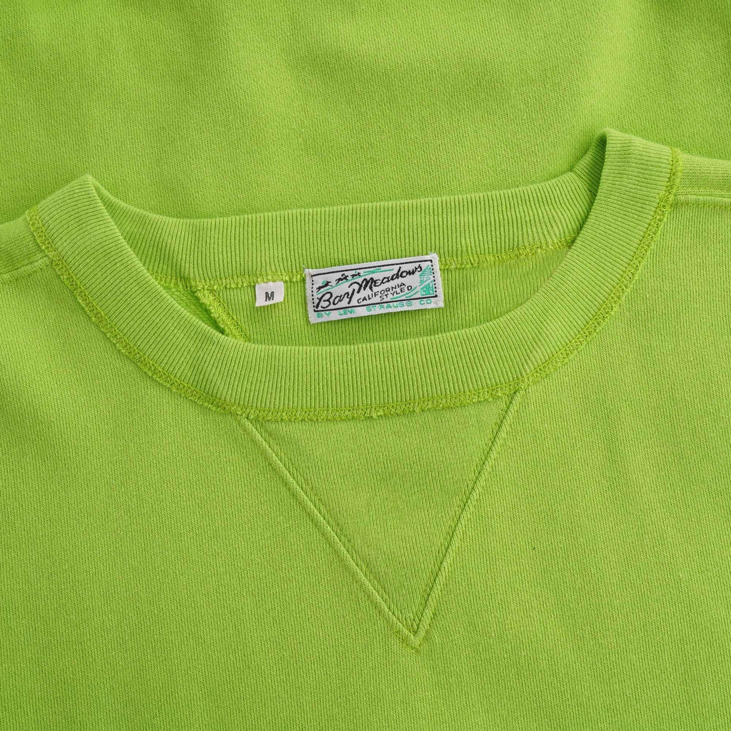 Bay Meadows Sweatshirt - Acid Green