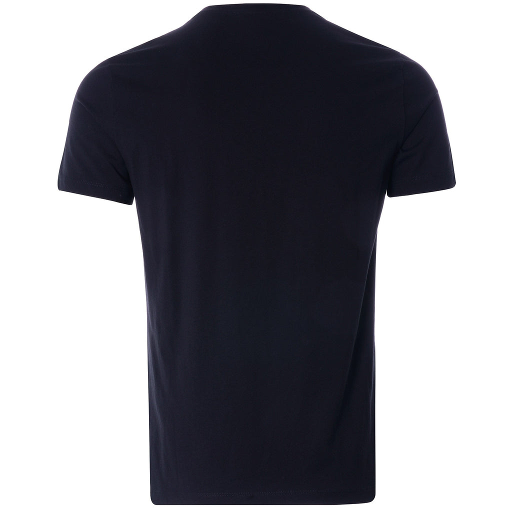 Bull Print Tattoo Style Jersey T Shirt - Nero/Toro