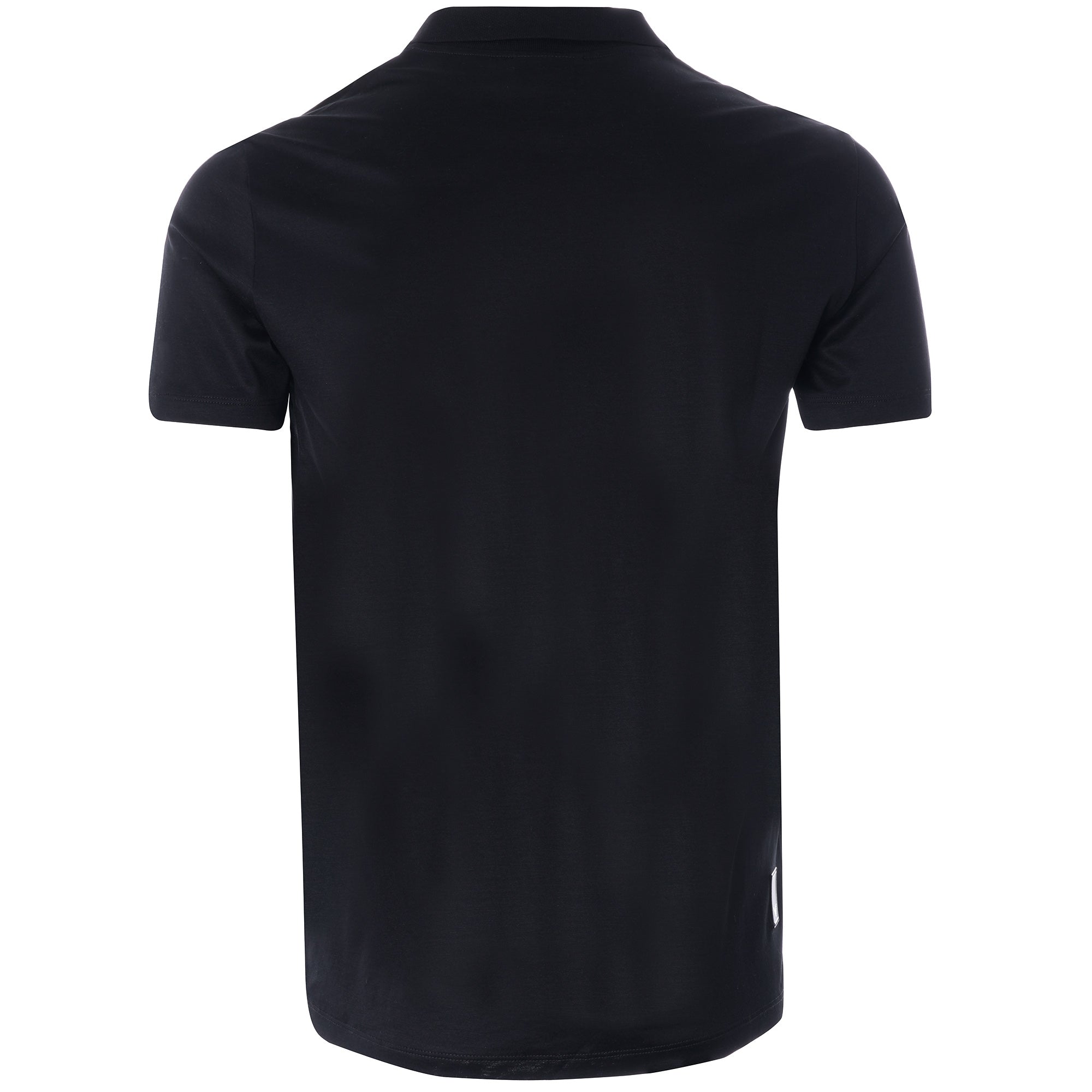 Travel Essentials Tencel Blend Polo Shirt - Nero
