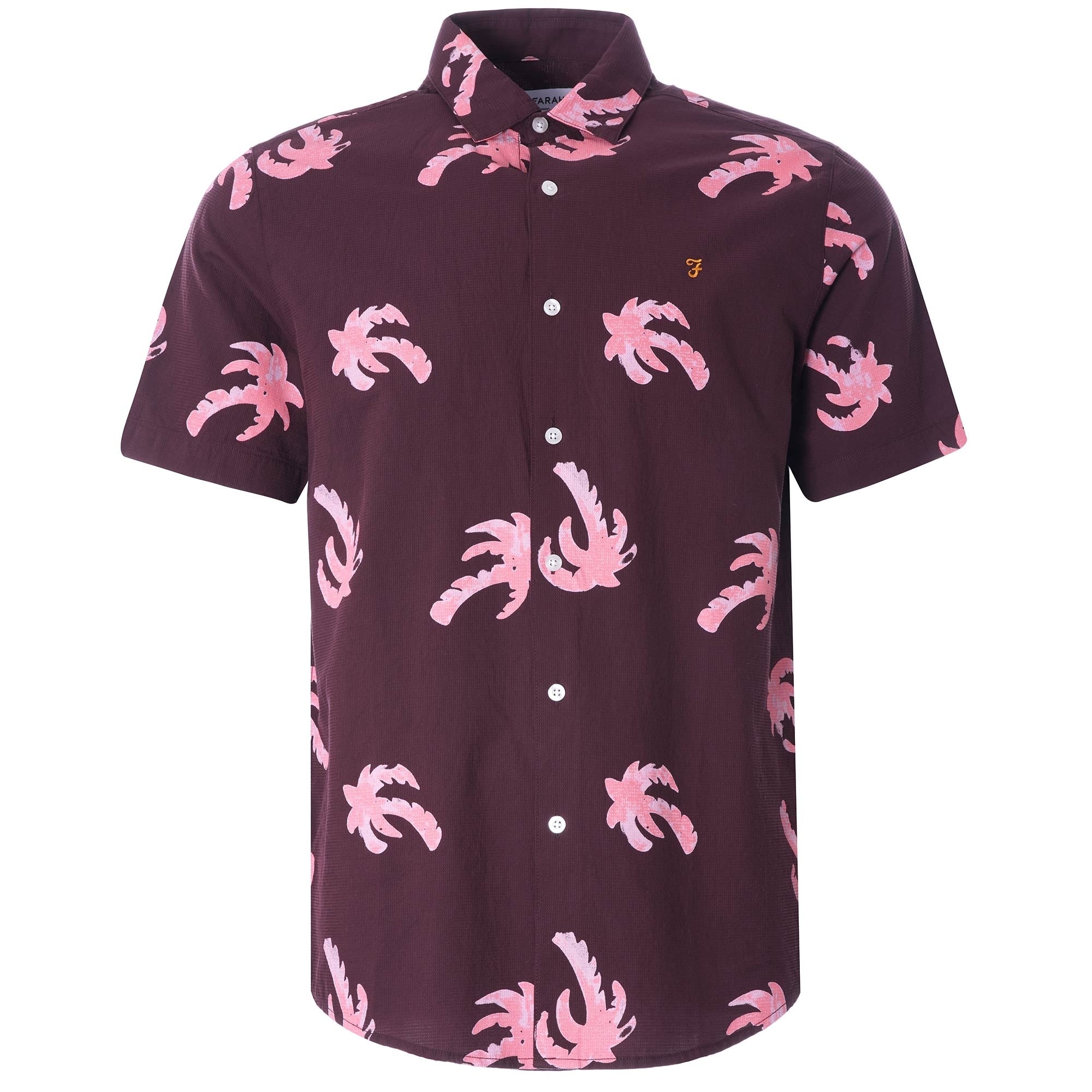 Elena Printed Shirt - Purple
