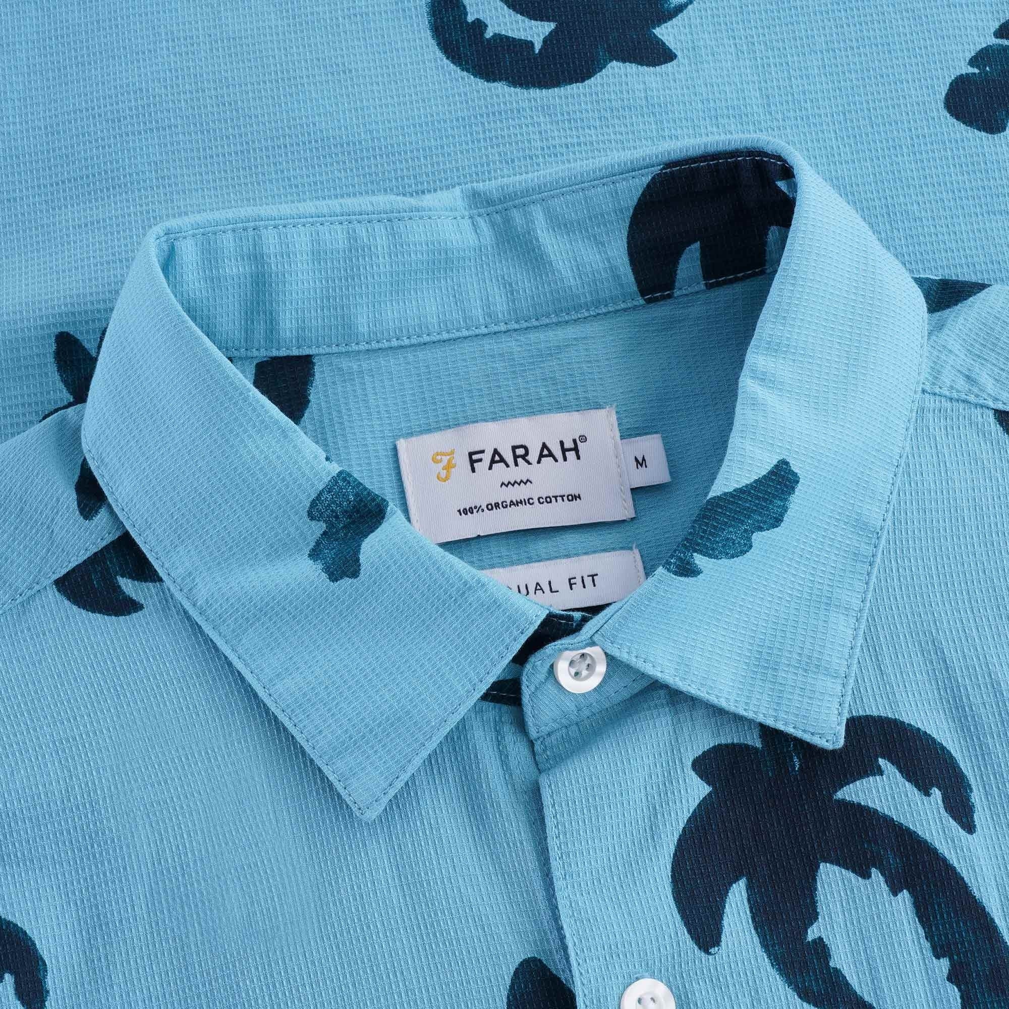 Elena Printed Shirt - Reef Green