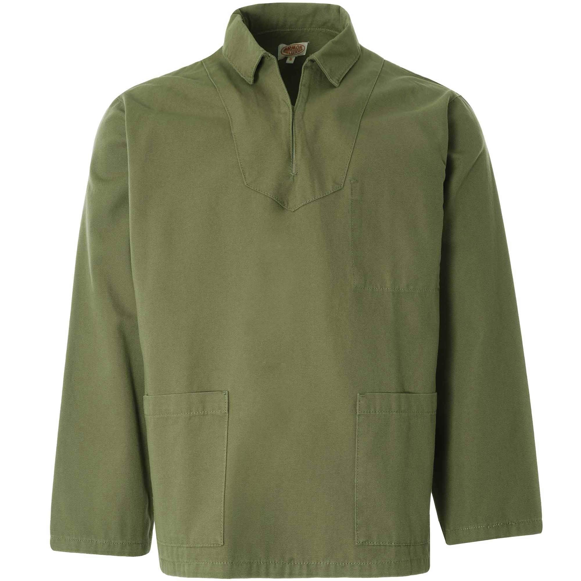 Fishermans Smock - Fern Khaki