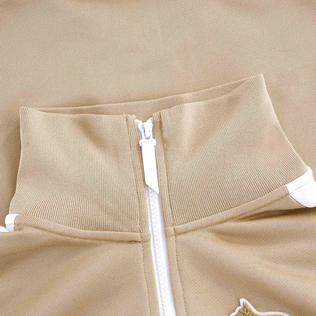 T7 Track Top - Pale Khaki