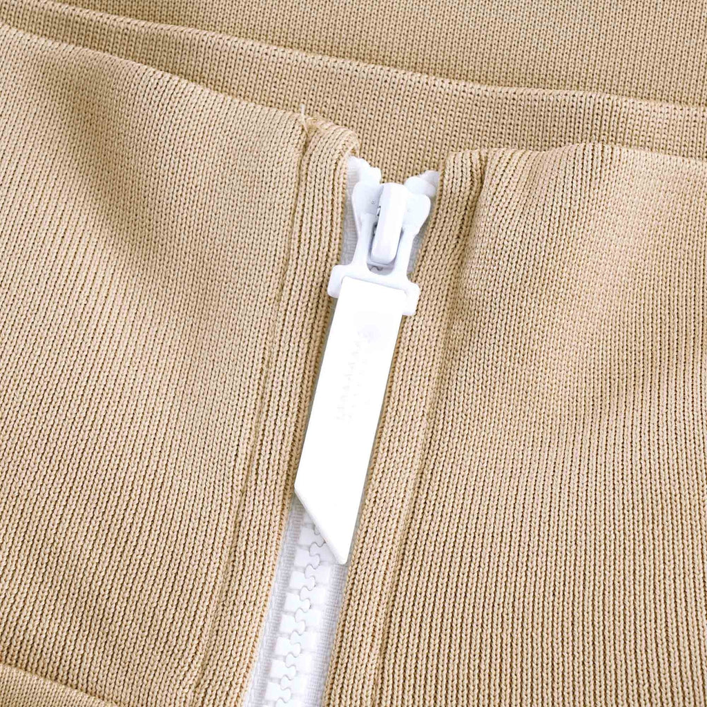 T7 Track Top - Pale Khaki