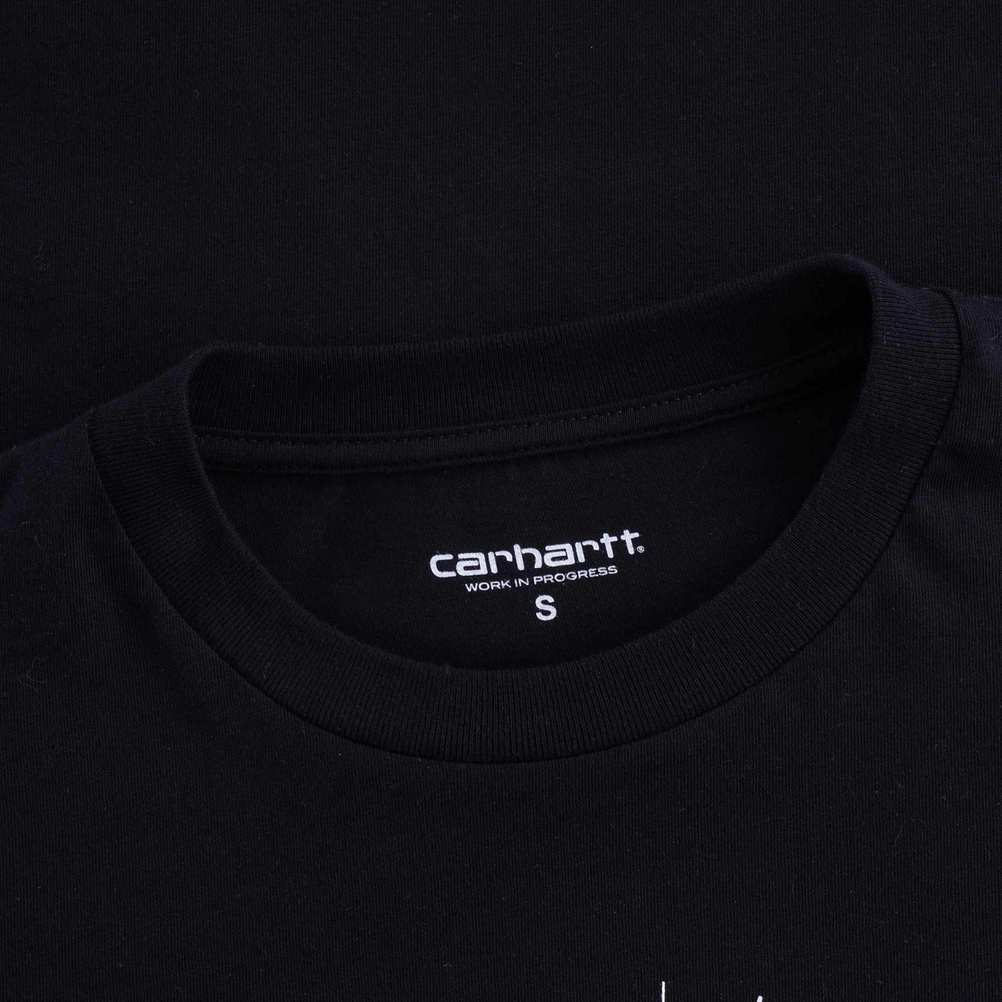 Womens L/S Tab T-Shirt - Black